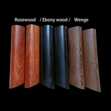 DIY Solid Wood Round Knife Handle, Through Tang, Unfinished, for Crafting