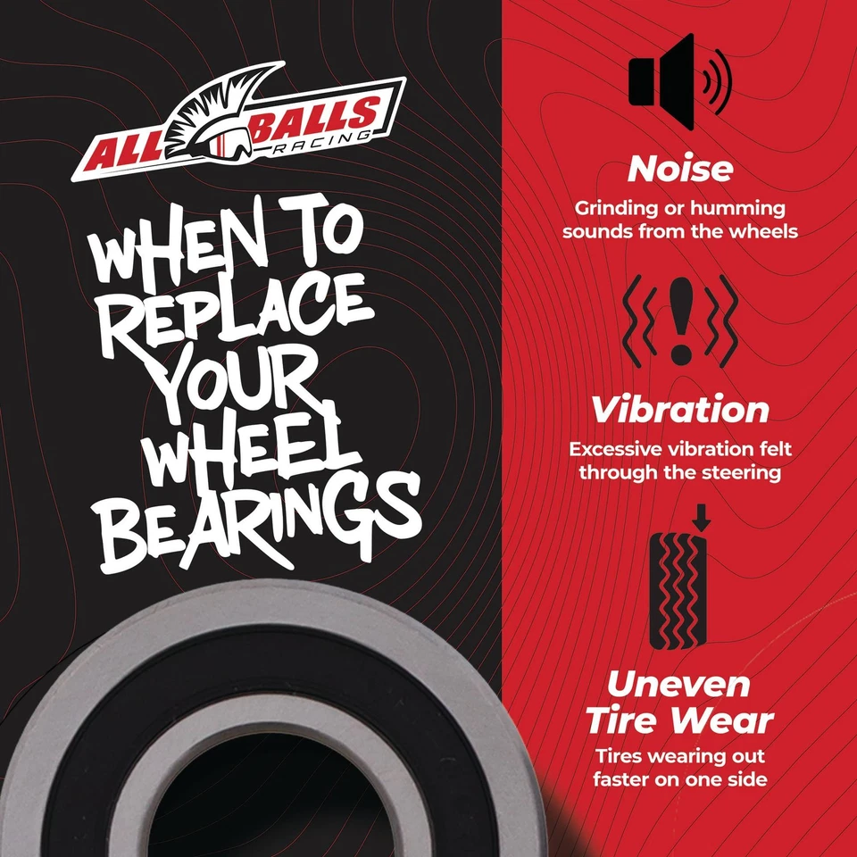 All Balls Wheel Bearing Kit Front For Honda CB 1300 03-07 CB1000R 25-1653 Foto 3 de 4