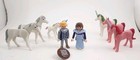 Vtg Geobra Playmobil Magical Princess Prince Fairy Unicorns Horse Prince 10 Toys — photo 2