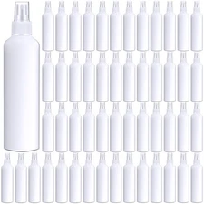 32 Pcs 8 oz Spray Bottles Fine Mist Cleaning Bottles Clear Empty Plastic Trav...