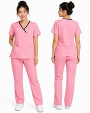 Pink Scrub Set