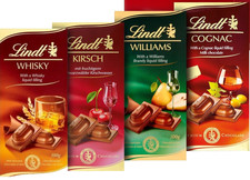 Lindt VARIETY 4pcs MIX SET - Chocolate Block 4 x 100g / 3.52oz