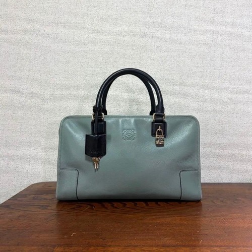 LOEWE Amazona 36 Handbag Green/Black Limited Edition