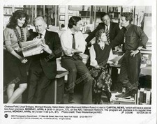 Capital News Chelsea Field Lloyd Bridges Michael Woods Mark Blum Press Photo