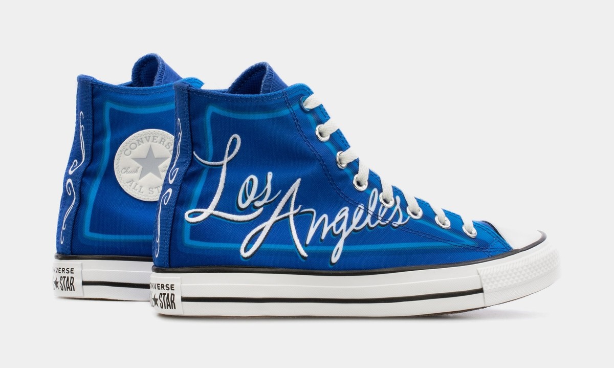 Converse All Star Hi Los Angeles Royal Blue White A04296F Converse All Star Hi Los Angeles Royal Blue White A04296F