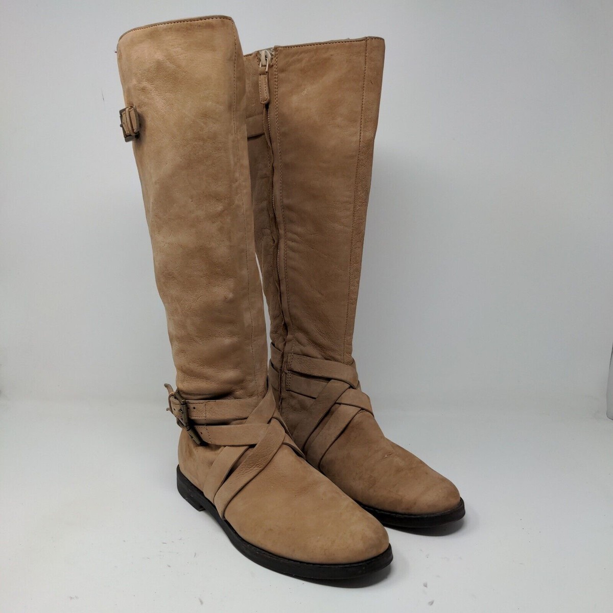 Cole Haan Nike Air Brown Leather Boots COLE HAAN NIKE AIR, brown leather tall boots, | Mercari main image 3