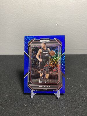 2022-23 Prizm Max Strus Blue Shimmer Prizm #32/35 Heat