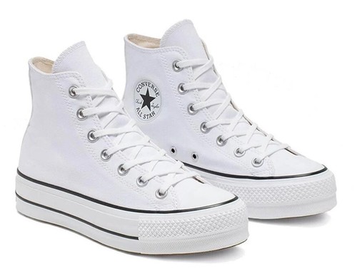 Converse Woman's Chuck Taylor All Star Lift Platform High top Sneakers - Picture 8 of 24