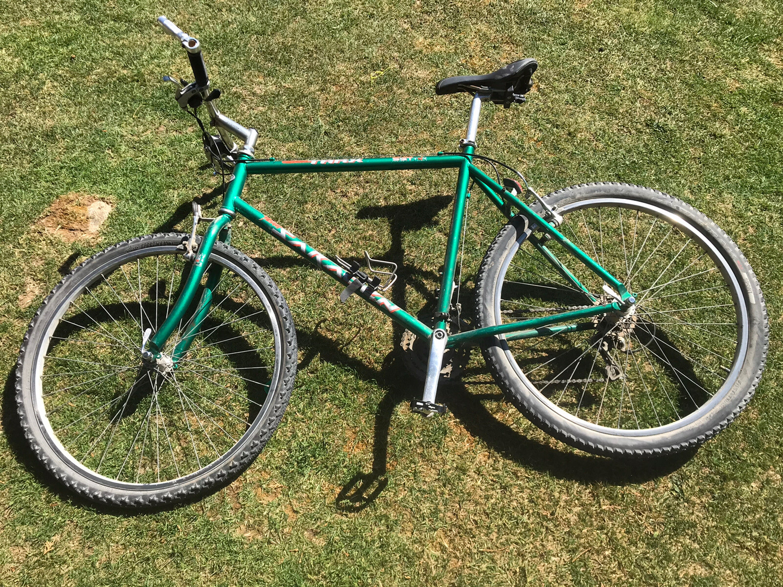 retro saracen mountain bike