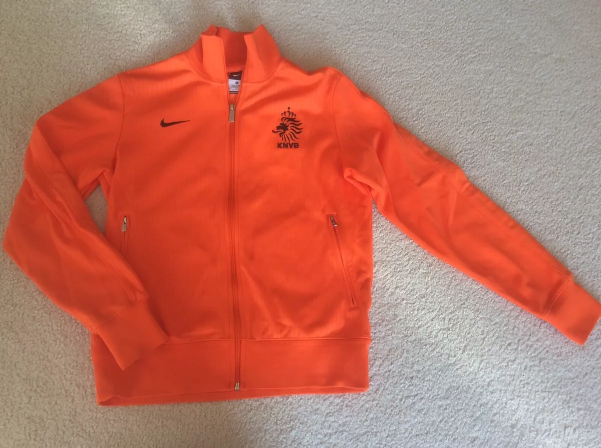 KNVB Logo Football Size 5 Orange White 