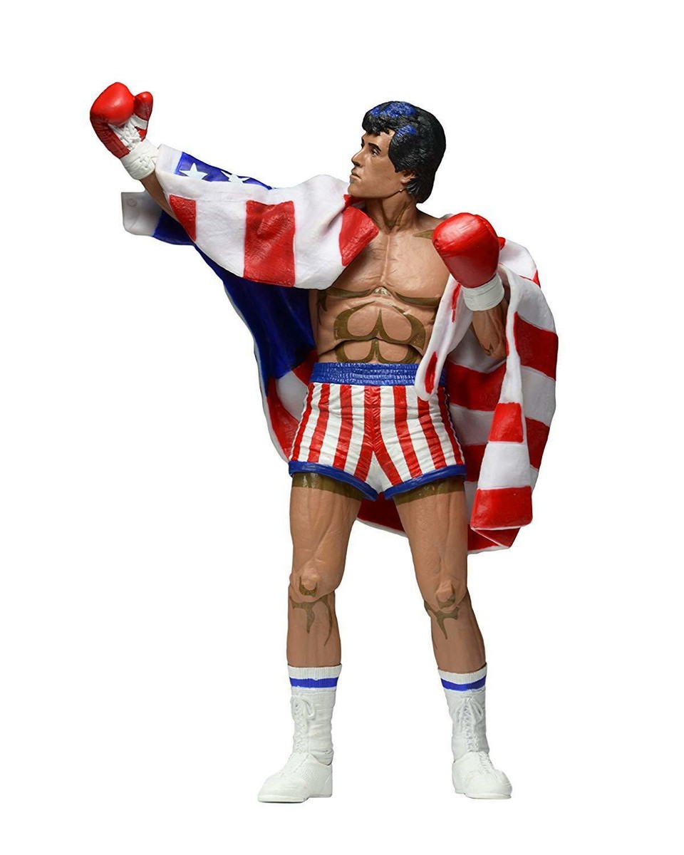 NECA ROCKY ロッキー フィギュア Amazon.co.jp: ネカ ロッキー 40周年記念 7インチ アクション