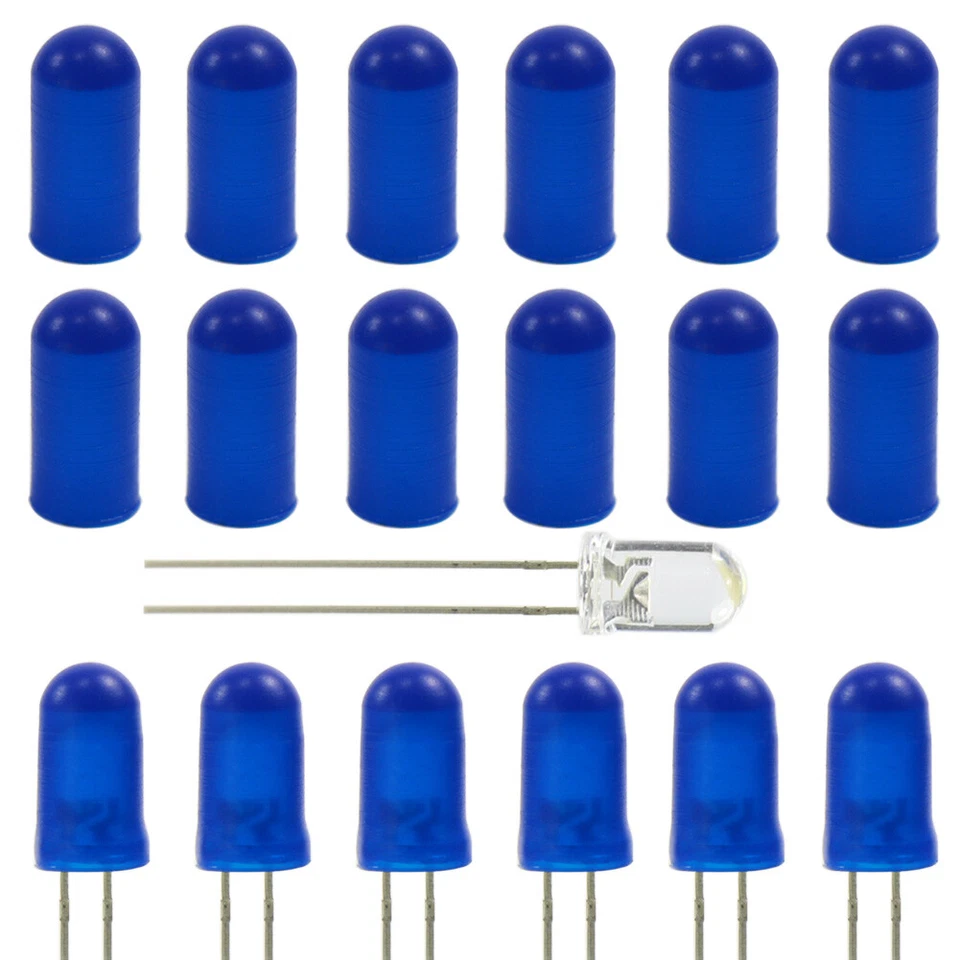 XPT02 100pcs Rubber Caps Covers for 5mm Grain of Wheat Bulbs LEDs Mixed Color - Image 3 of 4