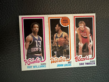 1980-81 Topps #173 Ray Williams / #94 John Lucas / #202 Dave Twardzik