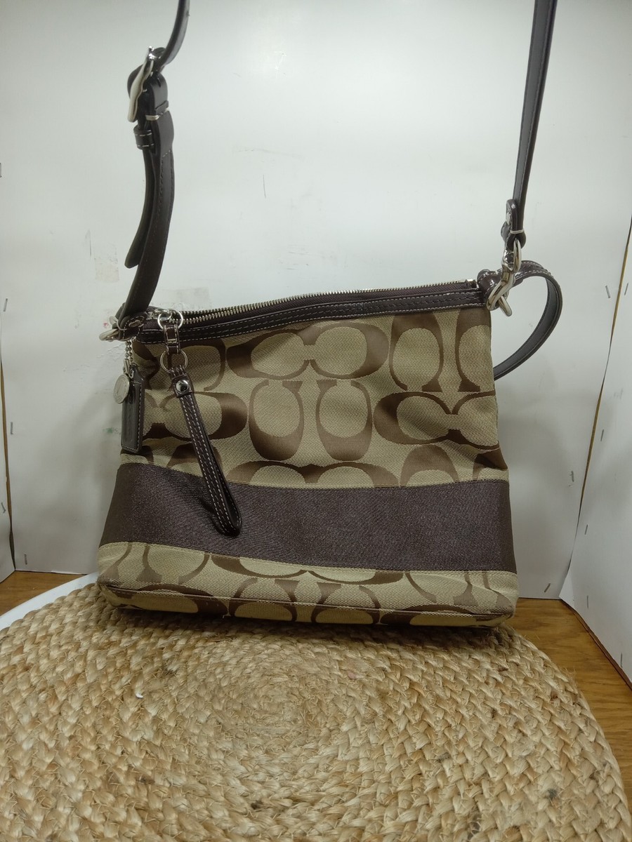 Nice Original Coach Bag With Removable Cross Body Strap Brown | eBay