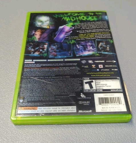 Batman: Arkham Asylum (Microsoft Xbox 360) - Imagen 3 de 3