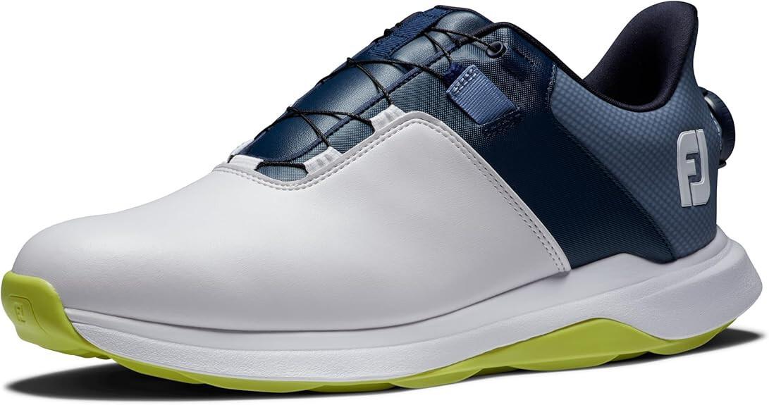 Мужские туфли для гольфа FootJoy PROLITE BOA WIDE 56926 Белый темно-синий US725 см 28590₽