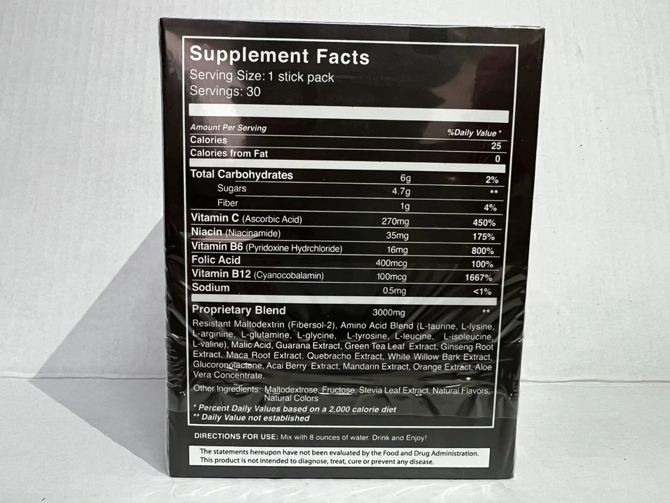 BHIP BLUE Mezcla Bebida Energética Promover Salud, Fitness Pérdida de Peso ENVIO GRATIS Foto 3 de 3