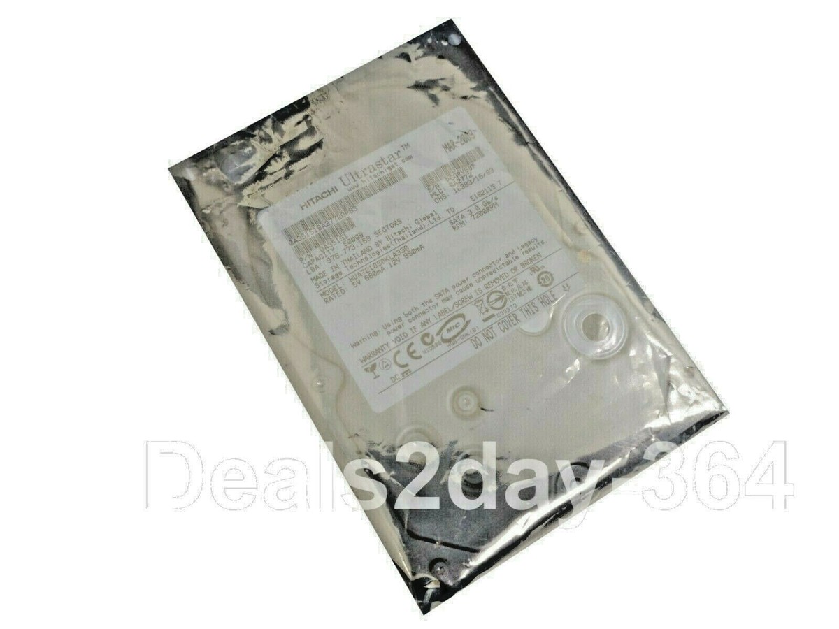 Hgst 500GB 3.5 SATA Ultrastar A7K1000 HUA721050KLA330 Hard Drive
