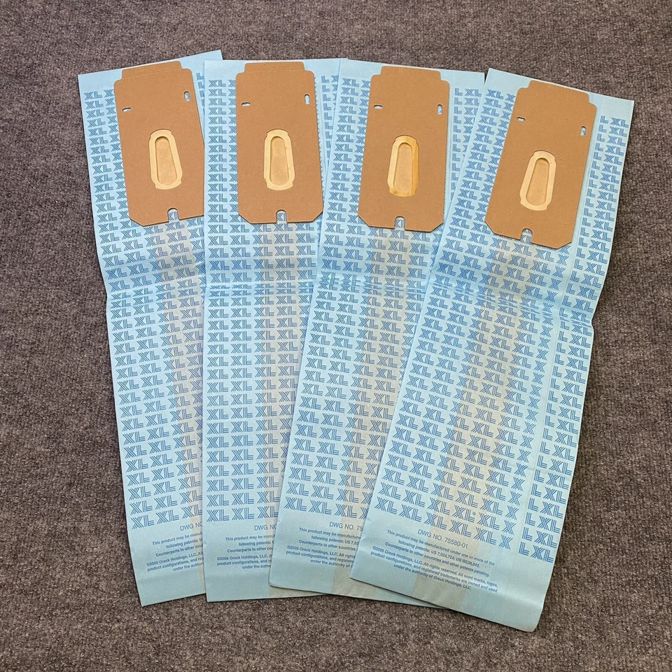 4 Genuine ORECK Disposable Type CC Filter System Vacuum Bags Oreck  XL Vacuum - Image 2 of 4