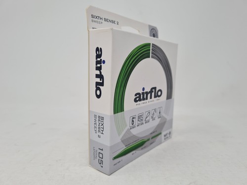 Airflo Sixth Sense 2 Sweep Fishing Line 105' 32m WF-7 WF-8 Sink 3 5 7 NEW - Picture 6 of 12