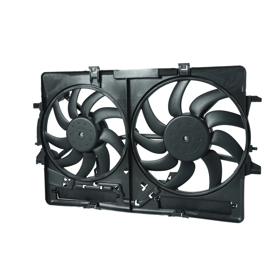 Engine Radiator Condenser Cooling Fan For Audi A4 A5 S4 S5 Quattro Q5 2009-2016 Foto 4 de 4