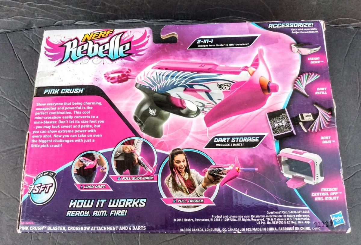 Nerf Rebelle Pink