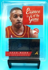 2013-14 Panini Pinnacle SPUD WEBB Essence Of The Game Signatures (Auto) #179/199