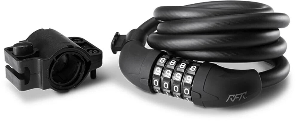 RFR Spiral Combination Lock Hpp / Cable Bike Bicycle Cycle Lock 1500mm x 12mm
