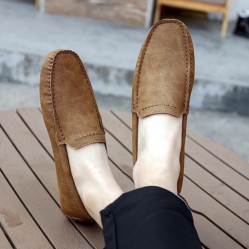 Men's Casual Shoes Breathable Business Shoes Loafer Moccasins Driving Shoes - Picture 9 of 27