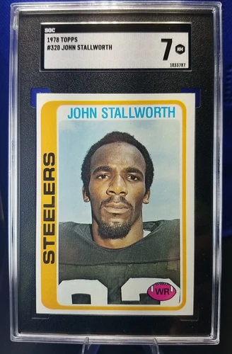 1978 Topps - John Stallworth #320 (RC) SGC 7 NM Pittsburgh Steelers HOF Sharp!