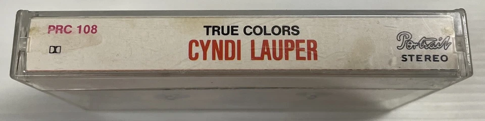 Cyndi Lauper True Colors Music Cassette Tape PRC 108 Portrait 1986 Original - Image 3 of 4