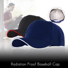Anti Radiation Baseball Cap EMF Protection Hat Shielding Unisex