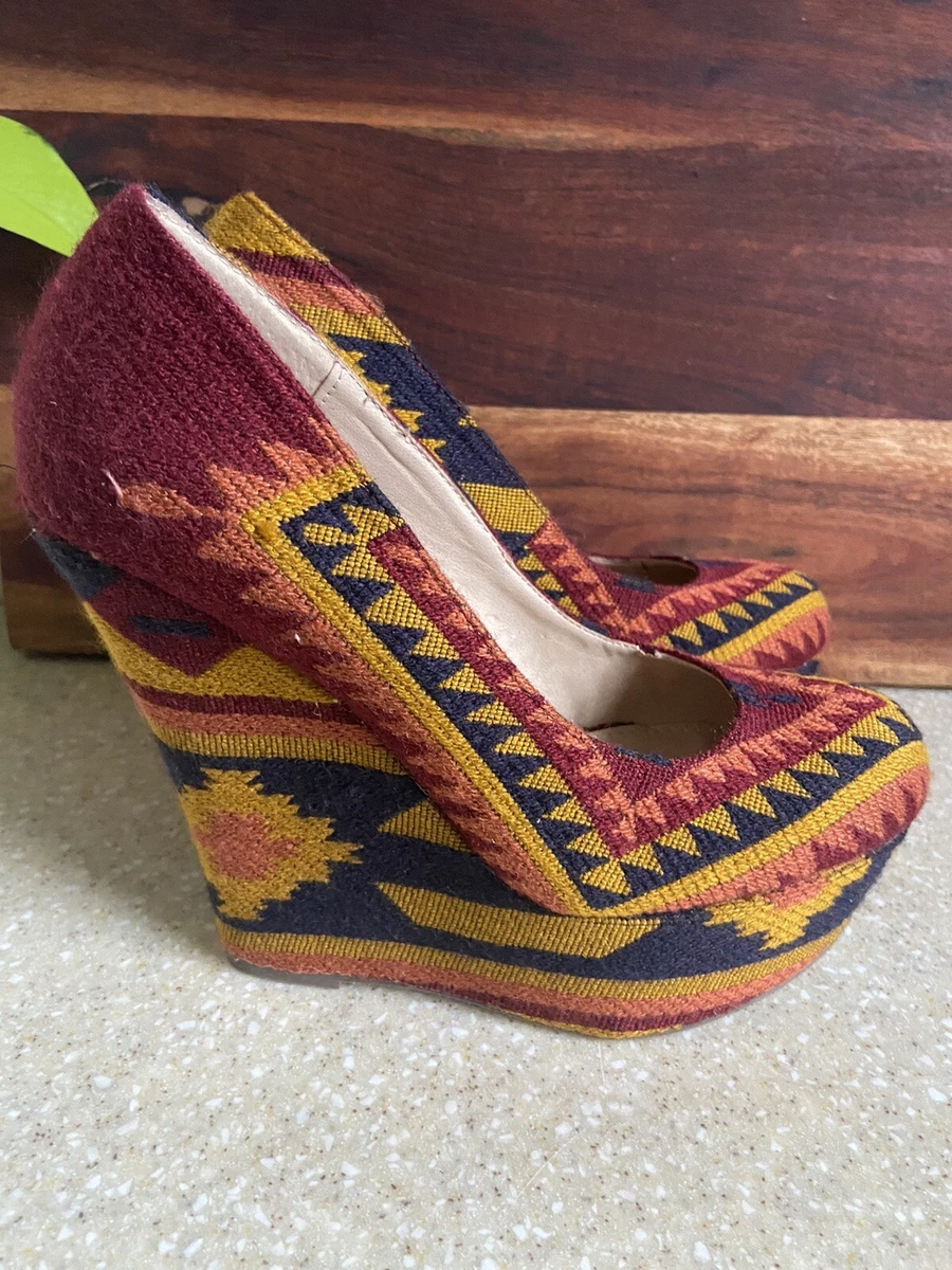 Steve madden aztec best sale wedges