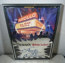 VTG 1985 Apollo Theater Harlem NY Dewars Scot...