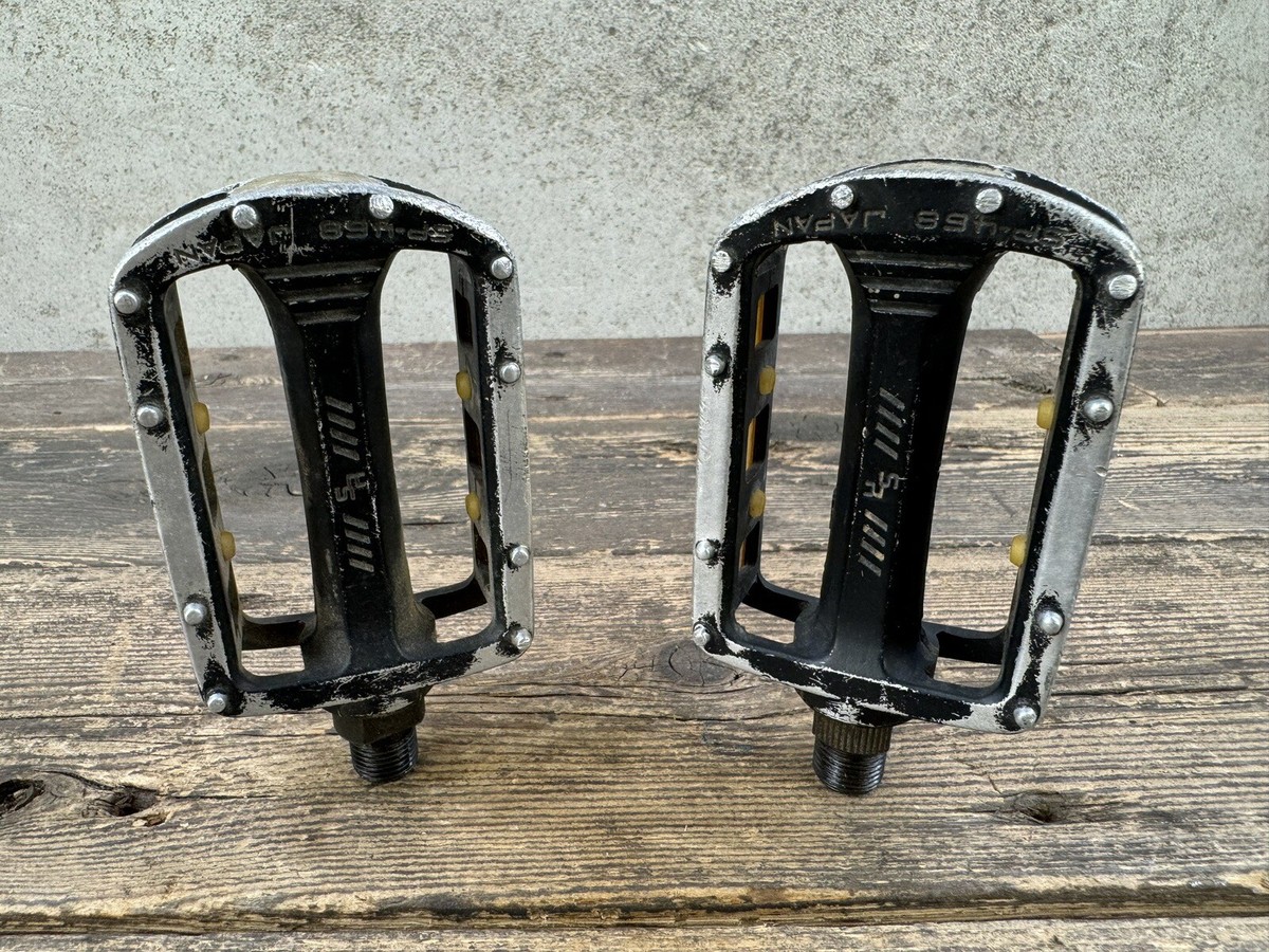 SR SP468 Bmx Pedals 1/2” Black Vintage Old School Bike | eBay