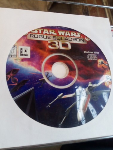 Star Wars: Rogue Squadron 3D Windows 95/98 CD-ROM PC Game