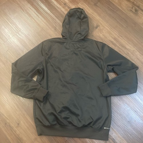 Hurley Jacket Men's Large Black Full Zip Hoodie Sweatshirt Sports Gym - Picture 9 of 16