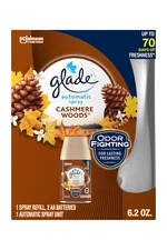 Glade Automatic Spray Air Freshener Comforting Cashmere Woods Refill 6.2oz