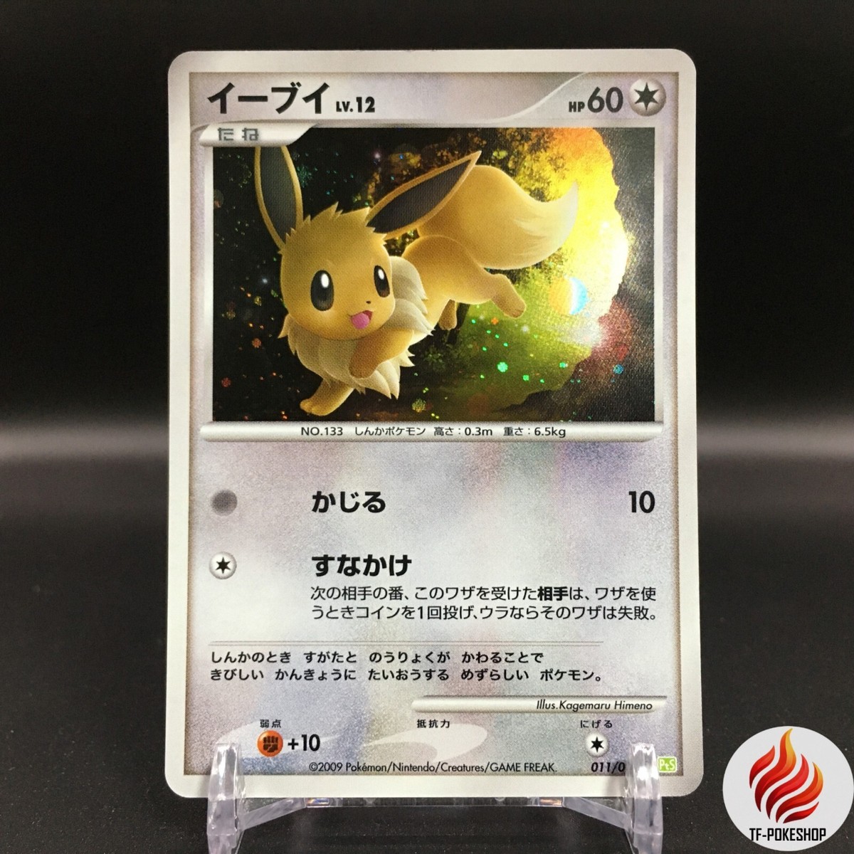 PSA10】イーブイlv12 ホロ011/012