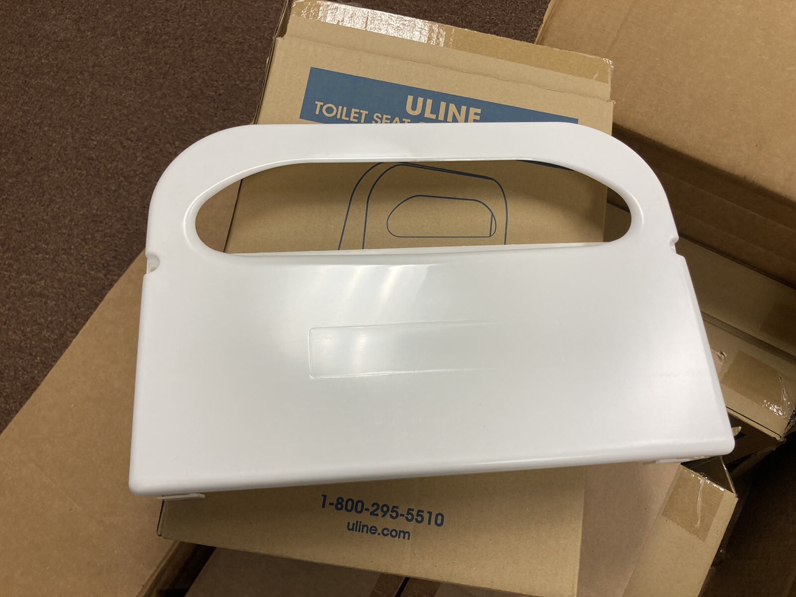 ULINE TOILET SEAT COVER DISPENSER White eBay