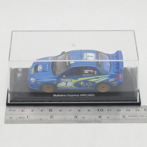 Norev 1:43 Subaru Impreza WRC 2003 modellino auto pressofuso veicolo giocattolo in metallo - Foto 6 di 6