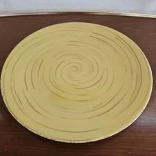 Studio Nova Samba Yellow Large 12 3/8" Chop Plate Serving Platter