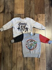 Disney Baby Infant Boys 12M Marvel  Toy Story Sweater Lot Of 2