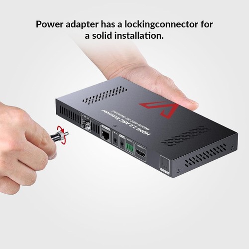Ultimate 4K HDMI Extender with Surge Protection & 130ft Reach for Home Theaters - Picture 8 of 11