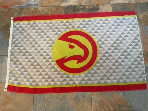 Atlanta Hawks NBA Flag