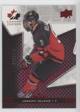 2018 Upper Deck Team Canada Juniors Exclusives 147/225 Joe Veleno Joseph #39 9uf