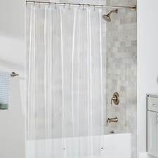 Heavyweight PEVA Shower Liner, 70" W x 72" H