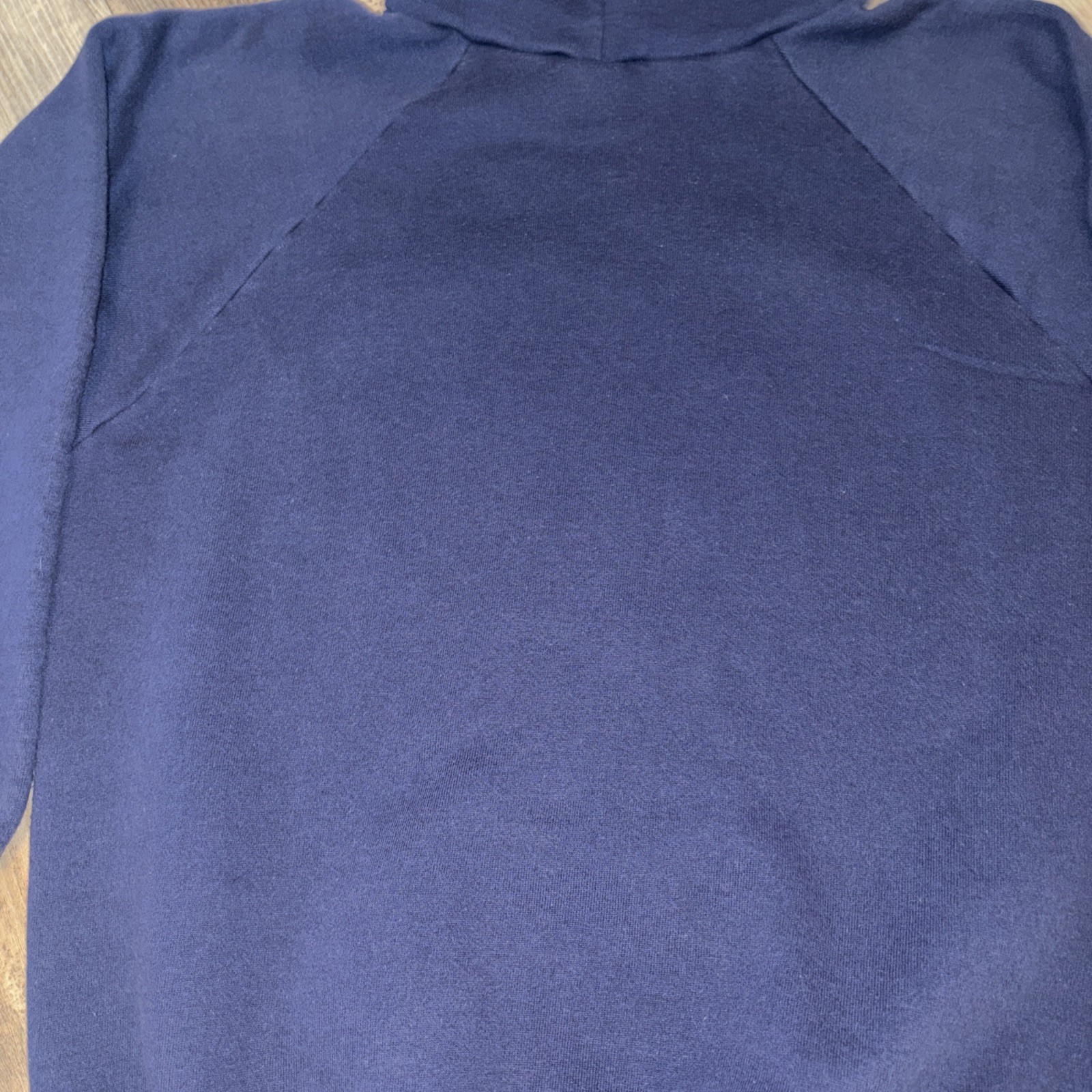 Vtg Logo 7 NY Giants NFL Hoodie Sweatshirt Men's Large Blue Pullover Retro 90s