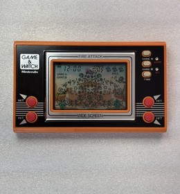Game & Watch Fire Attack, screen in , Nintendo