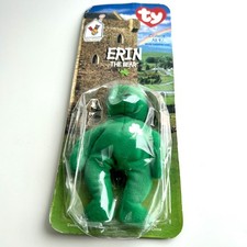 Mcdonalds Ty Beanie Baby Erin The Bear 1999 Retired Plush Toy rare, unopened